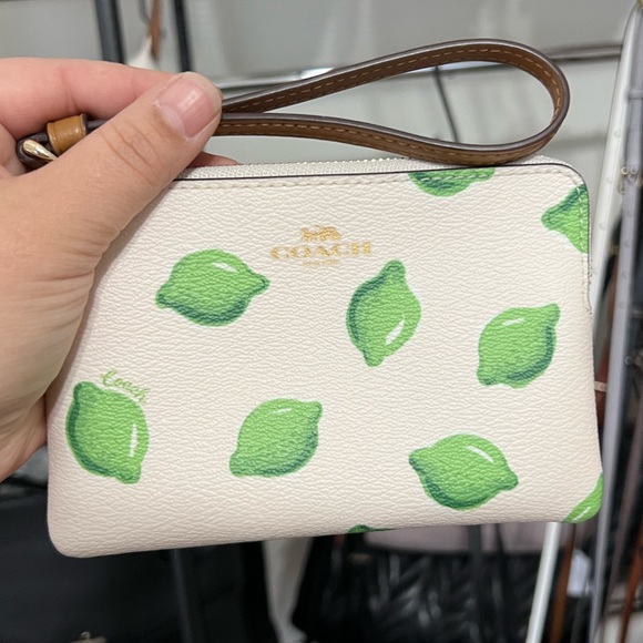 Coach Bags 245 Coach Lime Wristlet Poshmark